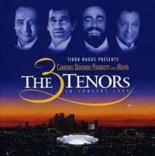 The 3 Tenors in Concert 1994 CD Pavarotti Nessun Dorma
