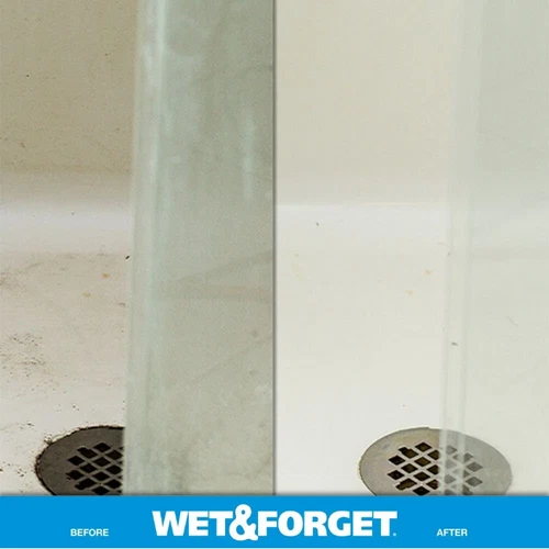 2- PACK Wet & Forget Weekly Shower Cleaner, Vanilla Scent, 64 fl oz - Picture 4 of 9