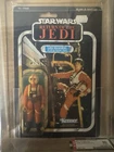 MOC Star Wars ROTJ Luke Skywalker (X-Wing) Figure - 1984 Kenner 77-Back - AFA 80