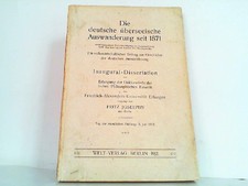 Die deutsche überseeische Auswanderung seit ...