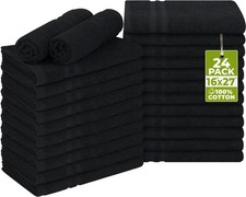 Utopia Towels Cotton Bleach Proof Salon Towel 16 by 27 inches, Bleach Safe...