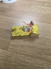 vintage 1982 Corgi Juniors Wilma's coupe car flintstones (B14)