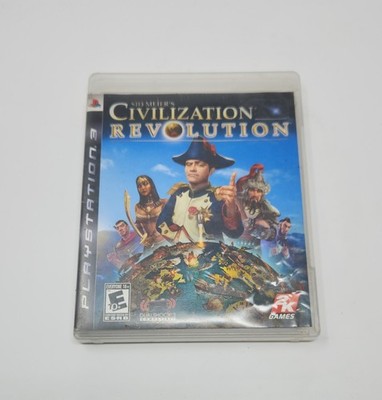 Sid Meier's Civilization Revolution (Sony PlayStation 3, 2008) No Manual Tested 