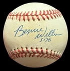 Bernie Williams Signed MLB Baseball w/5176 Inscription JSA New York Yankees JD