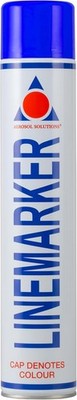 Line Marker, Grass and Road Spray Paint, Blue 25.36 Fl Oz (Pack of 1), 
