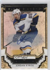 2023-24 Upper Deck Black Diamond Pure 24/25 Jordan Kyrou #BDB-JK Auto 1q2