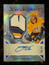 2025-26 UD Black Diamond Jewels of the Draft #JD-OW Rookies Ozzy Wiesblatt /99