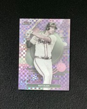 2025 Topps Finest Uncommon Pearl X-Fractor #189 Matt Olson 24/40 Braves OS76