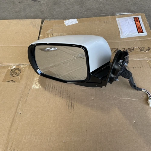 2017-2020 acura mdx left door mirror assy oem
