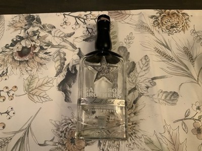 Garrison Brothers Small Batch Bourbon Whiskey Bottle 750ml empty