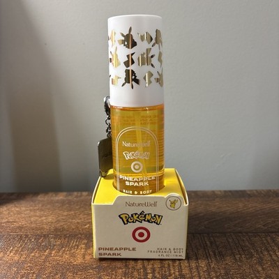 Pokemon X Target Pikachu NatureWell Pineapple Spark Hair And Body Fragrance Mist