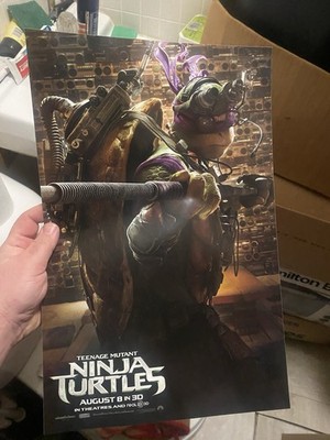 Michael Bay Teenage Mutant Ninja Turtles Donatello Movie Poster