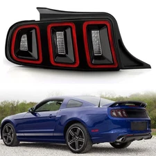 For 2013-2014 Ford Mustang Full LED Tail Light Rear Lamp Brake Left Driver Side