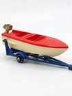 Matchbox Lesney 48b Sports Boat and Trailer BPW long tow near mint toy car 2