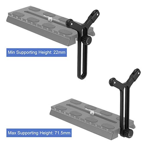 Haoge TJ-Y2 Y bracket two wheeled for DIY DJI Ronin-S Lens support system - Picture 3 of 7