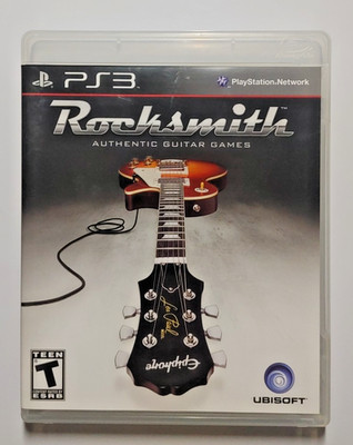 Rocksmith (Sony PlayStation 3, PS3, 2011) Complete CIB - Tested