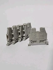 Allen Bradley 1492-W4 Gray ICE 60947-7-1  Terminal Blocks 30A 600V (Lot Of 5)