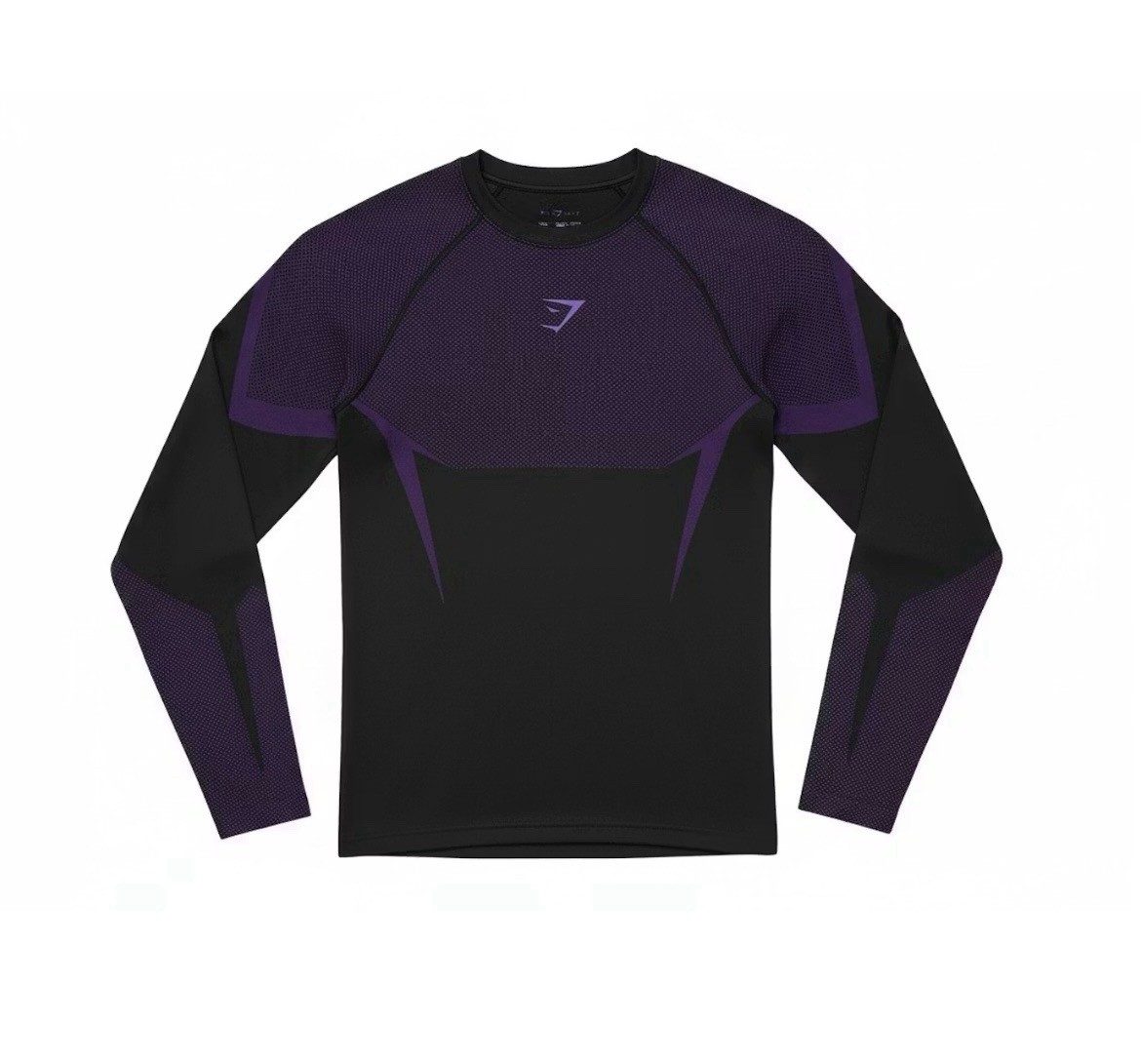 Gymshark Onyx V5 Long Sleeve Set of 4 Colors - Size Large image 2