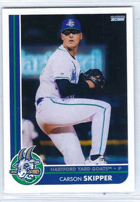 2025 Hartford Yard Goats (Double-A Colorado Rockies) Carson Skipper