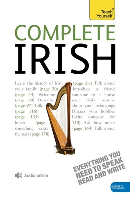 Complete Irish Beginner to Intermediate Book and Audio Course: Learn to read, wr