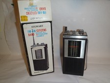 Vintage Stewart FM-AM /Citizens Band CB Receiver Model No. ST-525
