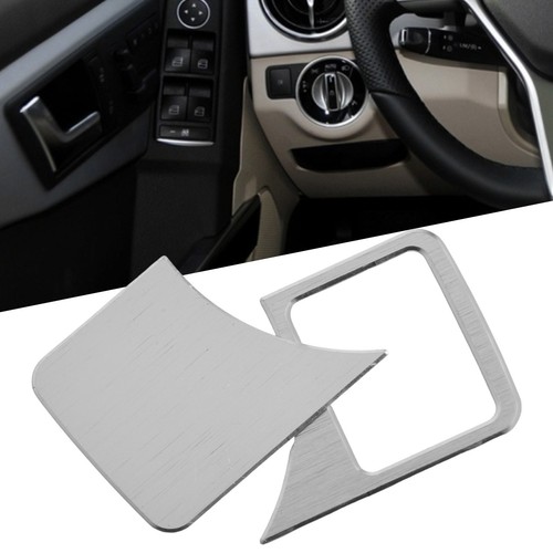 Garniture bouton interrupteur phare argent haute qualité pour Mercedes ML W166 GL X166 - Photo 5/20