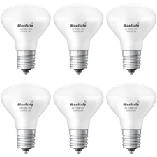 E17 R14 LED Bulb, 4W (40W Equivalent) Mini Reflector Floodlight Light Bulb, E...