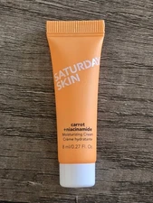 New Saturday Skin Carrot + Niacinamide Moisturizing Cream 0.27fl oz/8ml