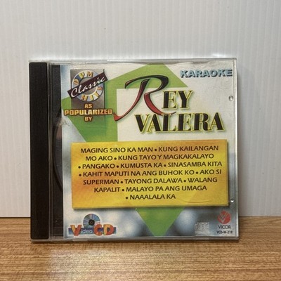 Rey Valera OPM Classics Philippines Tagalog Filipino CD / VCD Karaoke