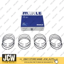 4X Mahle Piston Rings Set Ø76.51mm OEM for VW Audi A1 VW CC 1.4TFSI CAVD BLG CTH