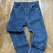 Levi's 501 Men's Original Fit Button Fly Straight Leg 2014 Jeans 31 Vintage Look