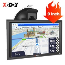 2025 XGODY 9'' Large Screen Motorhome Truck Sat Nav Caravan Car GPS Navigation