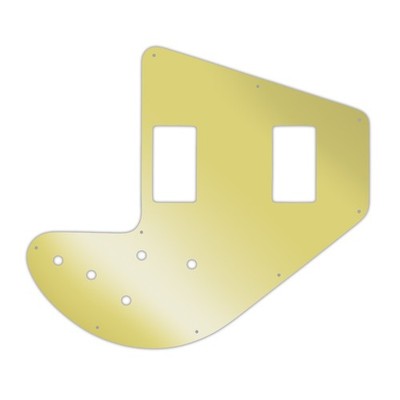 Custom Pickguard For Gibson 1975-1983 Ripper Bass Gold Mirror