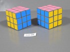 2 Vtg Non-Ideal Rubik's CUBE Puzzles from 1980's Unusually Mirror Colors  Lot 08 — photo 5