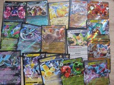 Pokemon Karten Sammlung 100 + V EX Karte  seltenen Glitzer Holo Original DEUTSCH