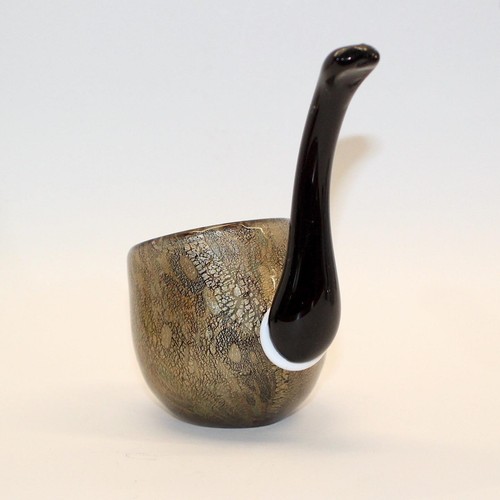LUJOSO Cenicero en Forma de Pipa De Colección MURANO 🇮🇹 Italia Veneciana ArT GLaSs Oro 24k - Imagen 5 de 23