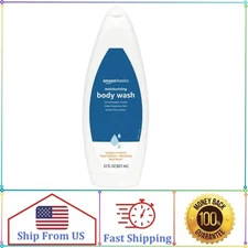 Amazon Basics Body Wash for Moisturizing Skin, Fresh, 22 fl oz (Pack of 1)
