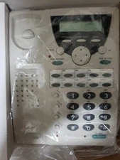 VoIP H.323 Desktop IP Phone w/Digital Answering System - White 