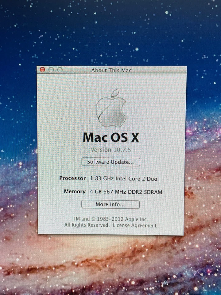 Apple Mac Mini - 1.83Ghz Intel - 4GB RAM - 320GB HD - macOS Lion 10.7.5 - Image 4 of 4