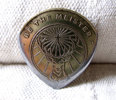 JAGERMEISTER SHOT-BEER COIN TOKEN GUITAR PICK - PLEKTRUM GEBURTSTAGSGESCHENK
