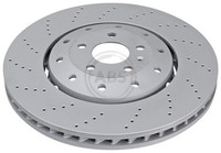 2X Bremsscheibe A.B.S. 18614 FüR Audi A6 C7 Avant 4G5 4GD A7 Sportback 4GA 4GF