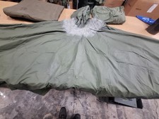 genuine USGI OD Green Ripstop Poncho Wet Weather NSN 8405-00-935-3257.