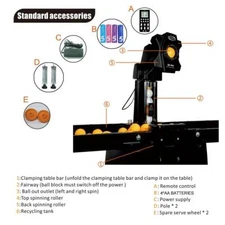 Super Automatic Table Tennis Robot Ping Pong Pitching Machine Training With Net