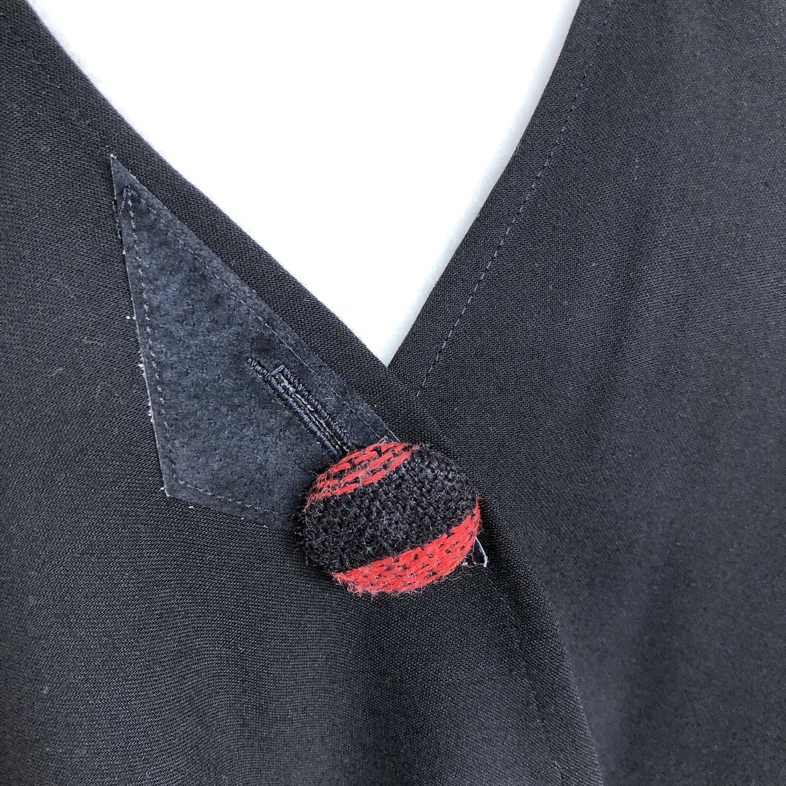 VTG Roxy Wells Art  Patchwork Duster Jacket M - image 6