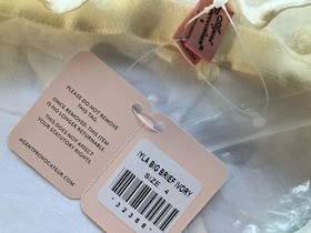 Agent Provocateur IYLA BIG BRIEF AP Size 4 in IVORY - BNWT
