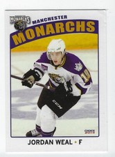 2013-14 Manchester Monarchs (AHL) Jordan Weal 