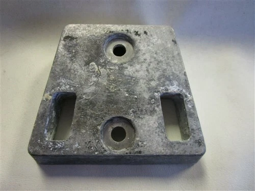 OMC 984547 ZINC ANODE PLATE MARINE BOAT - Image 3 of 4