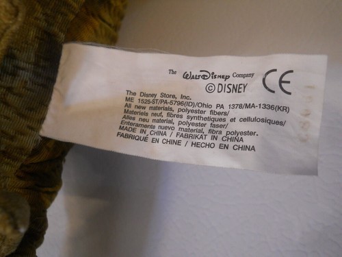 Vintage The Disney Store 17" "Url" Anklyosaurus Dinosaur plush MOVIE series - 第 4/4 張圖片