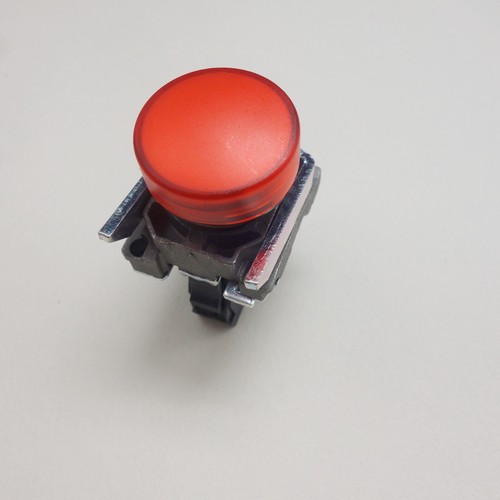 1pc 22MM XB4 RED Pilot light LED FITS XB4 BVG4 110V AC - Picture 3 of 9