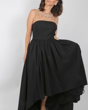 marchesa notte artwork sequin dress